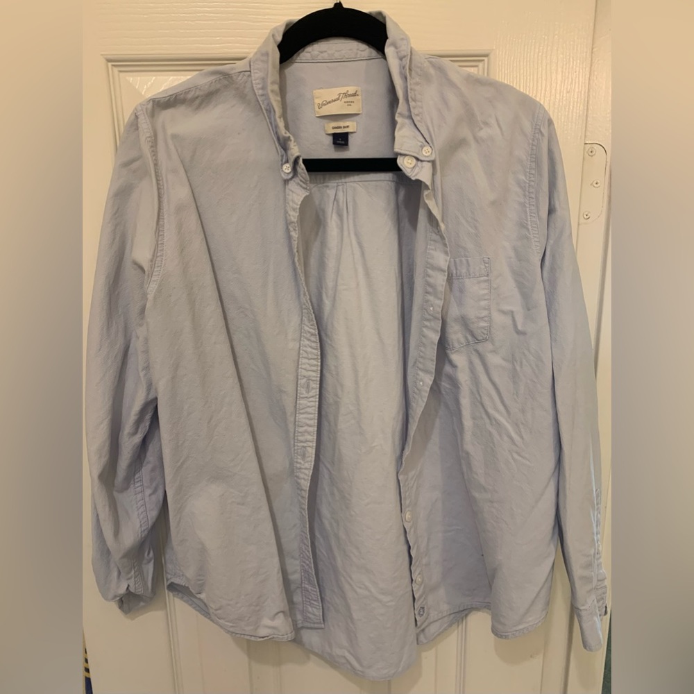 Universal Thread blue Camden Shirt, size large